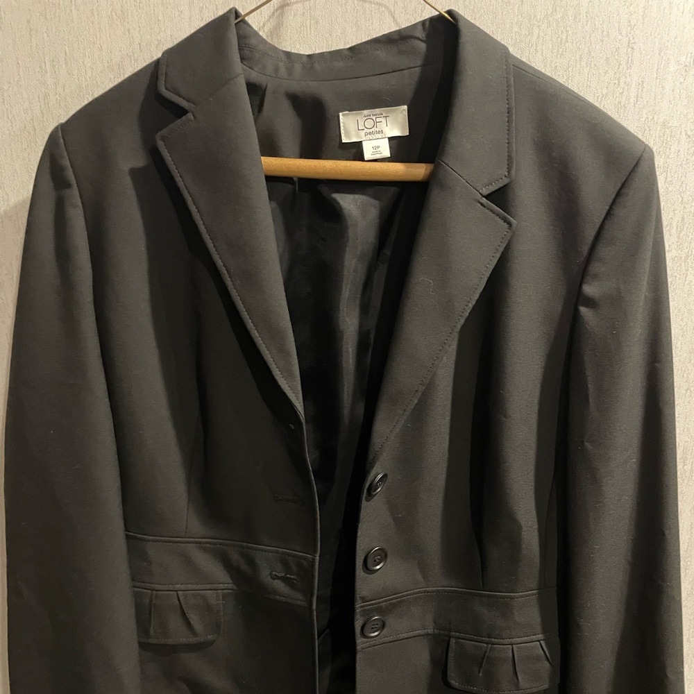 Black Loft petite blazer